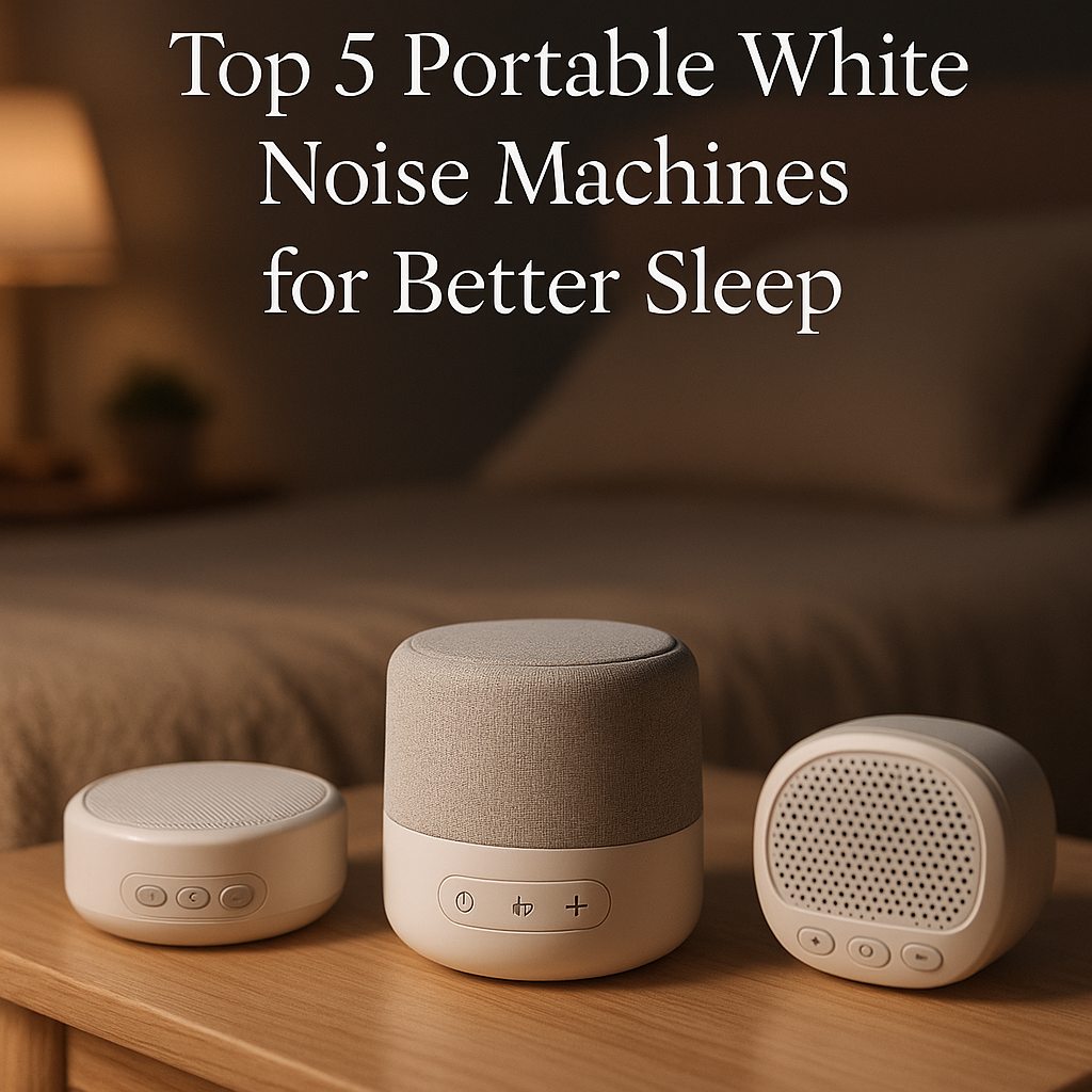 Top 5 Portable White Noise Machines for Travelers in 2025